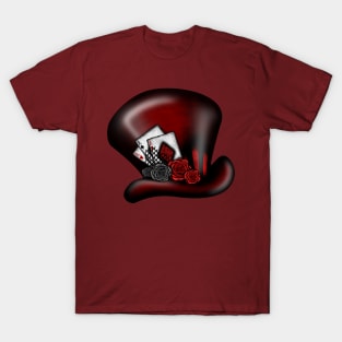 Red Magic Hat T-Shirt